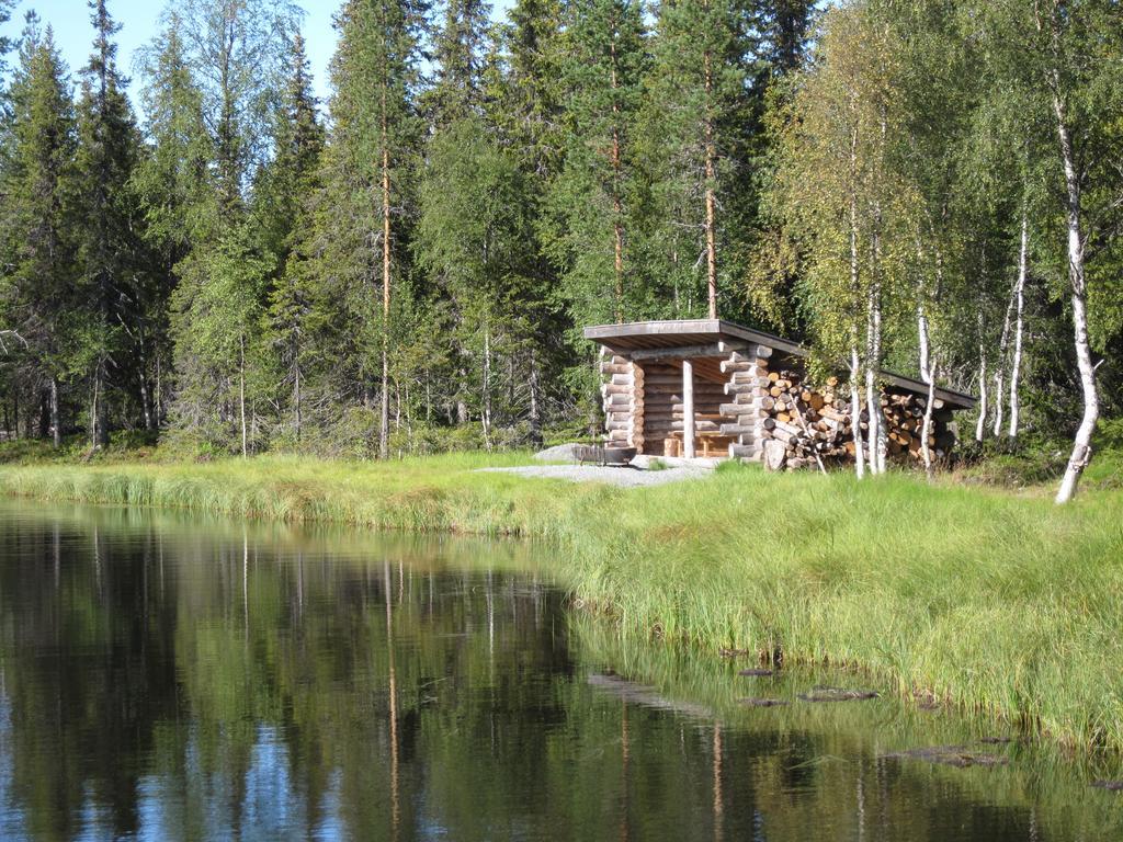 Wilderness Hotel Papin Talo Ruka Exterior foto